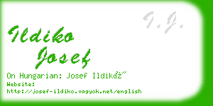 ildiko josef business card